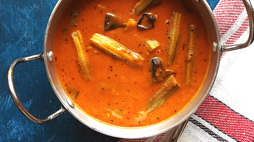 Spicy Tamil Nadu Kara Kulambu Recipe with Jeevana Kulumbu Chilli Powder